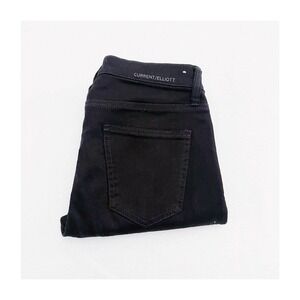 Current Elliott Black Denim Skinny Jeans SZ27